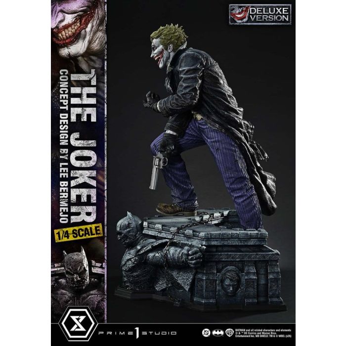 DC Comics Ultimate Premium Masterline Series Statue 1/4 The Joker (Concept Design by Lee Bermejo) Deluxe Version 53 cm