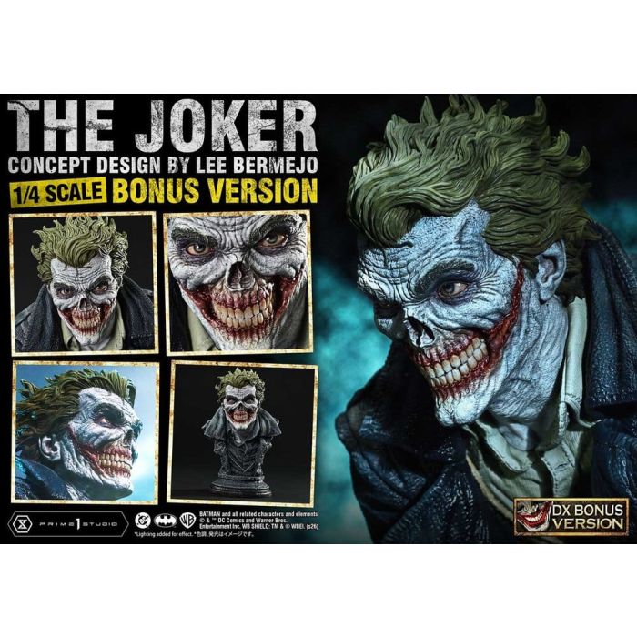 DC Comics Ultimate Premium Masterline Series Statue 1/4 The Joker (Concept Design by Lee Bermejo) DX Bonus Version 53 cm