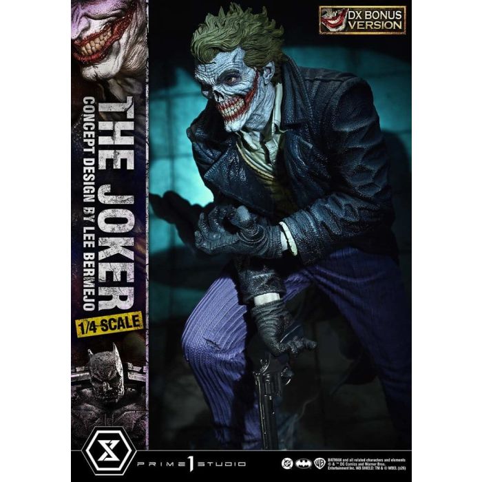 DC Comics Ultimate Premium Masterline Series Statue 1/4 The Joker (Concept Design by Lee Bermejo) DX Bonus Version 53 cm