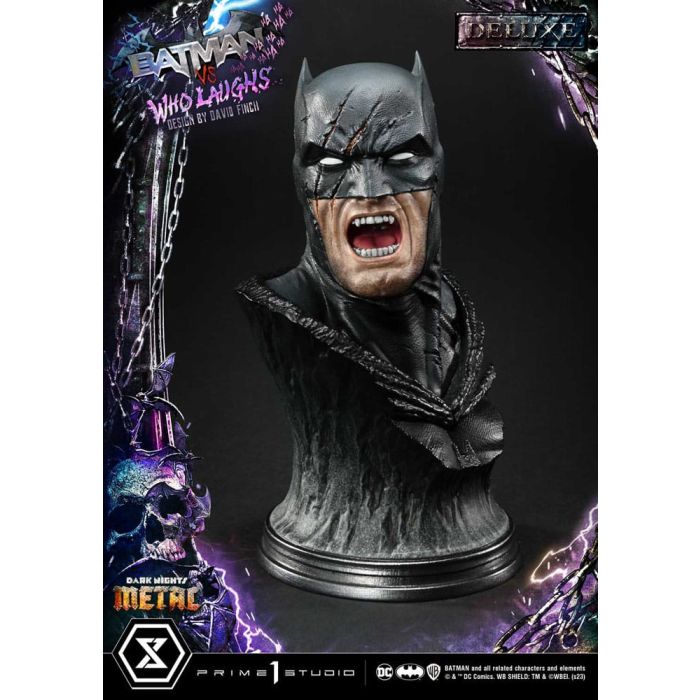 Dark Nights: Metal Ultimate Premium Masterline Series Statue 1/4 Batman VS Batman Who Laughs Deluxe Version 67 cm