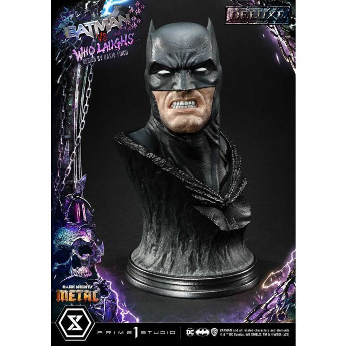 Dark Nights: Metal Ultimate Premium Masterline Series Statue 1/4 Batman VS Batman Who Laughs Deluxe Version 67 cm