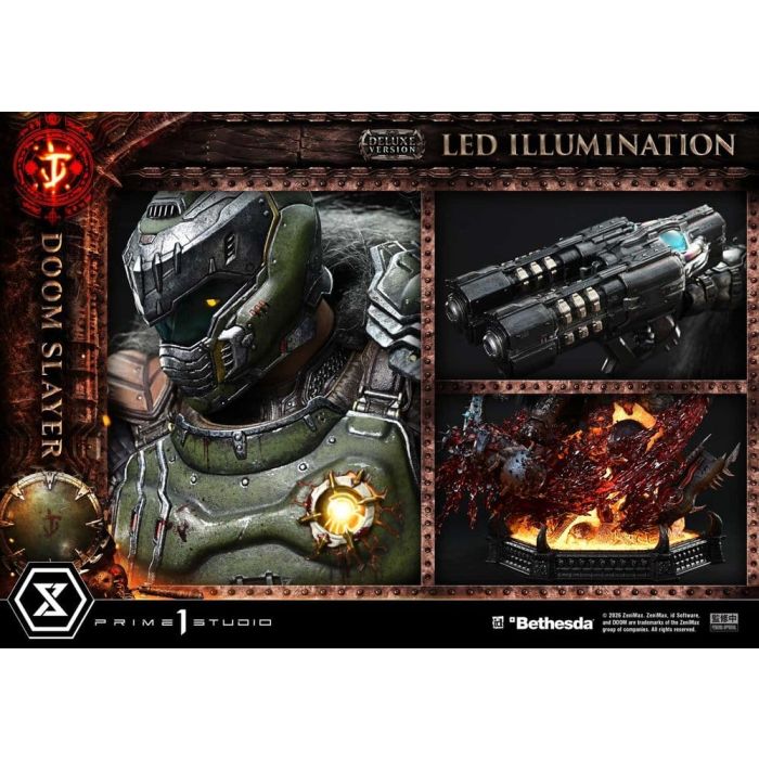DOOM: The Dark Ages Ultimate Premium Masterline Series Statue 1/4 DOOM Slayer Deluxe Version 77 cm 