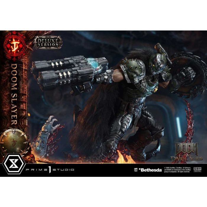 DOOM: The Dark Ages Ultimate Premium Masterline Series Statue 1/4 DOOM Slayer Deluxe Version 77 cm 