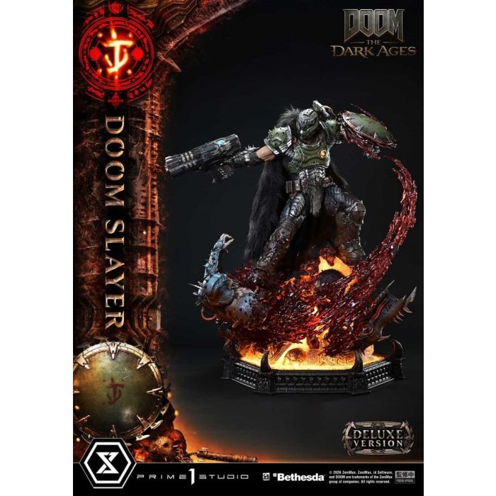 DOOM: The Dark Ages Ultimate Premium Masterline Series Statue 1/4 DOOM Slayer Deluxe Version 77 cm 