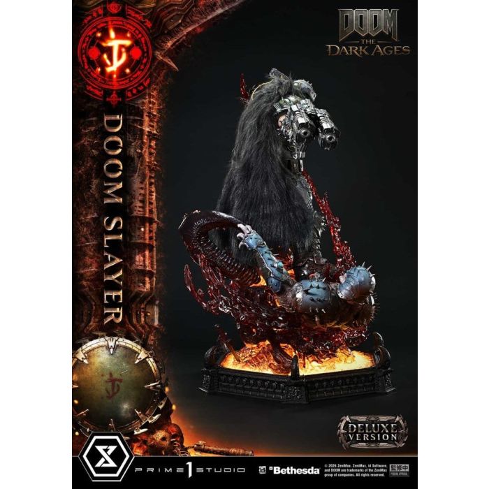 DOOM: The Dark Ages Ultimate Premium Masterline Series Statue 1/4 DOOM Slayer Deluxe Version 77 cm 