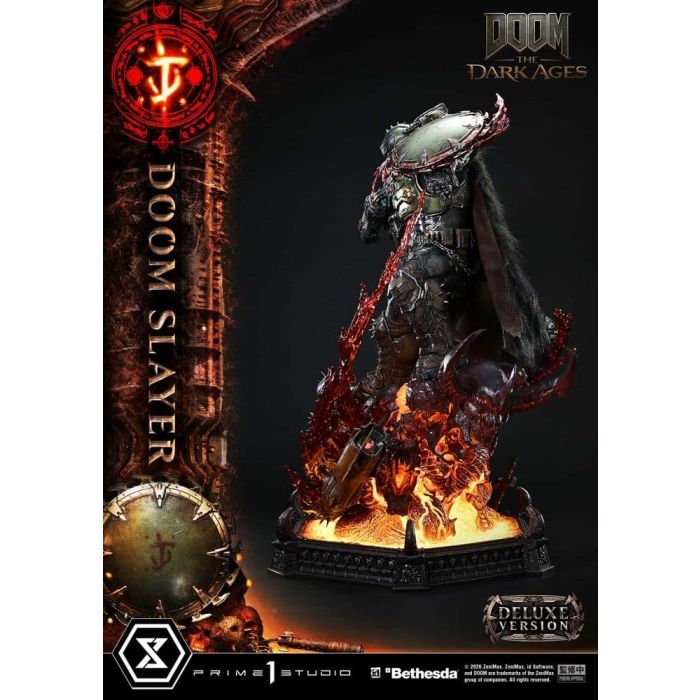 DOOM: The Dark Ages Ultimate Premium Masterline Series Statue 1/4 DOOM Slayer Deluxe Version 77 cm 