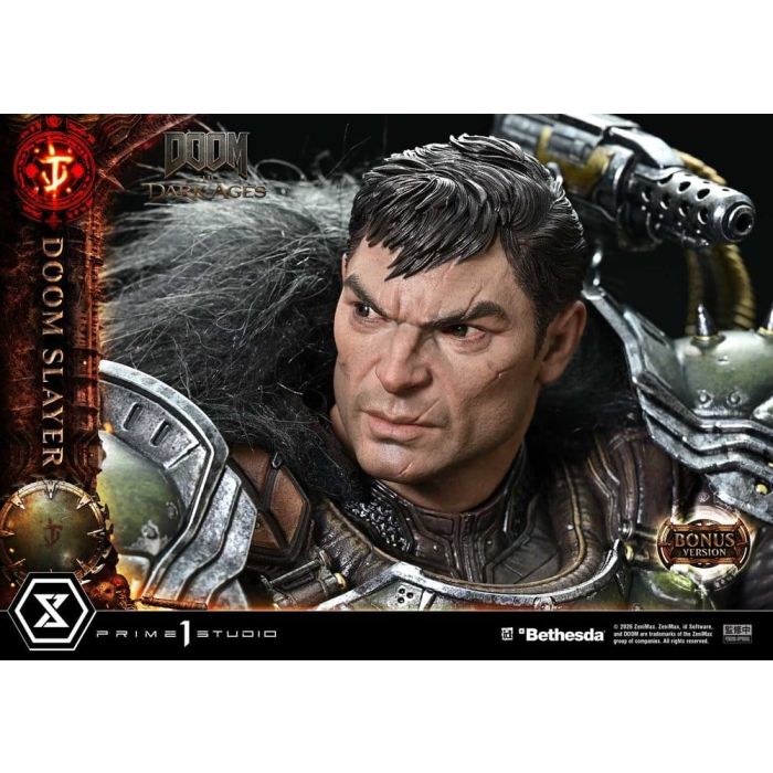 DOOM: The Dark Ages Ultimate Premium Masterline Series Statue 1/4 DOOM Slayer DX Bonus Version 77 cm 