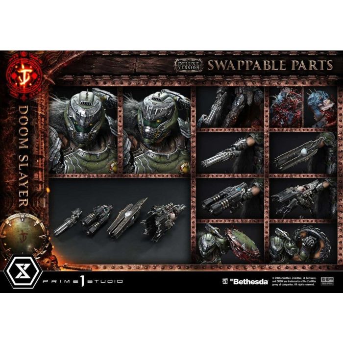 DOOM: The Dark Ages Ultimate Premium Masterline Series Statue 1/4 DOOM Slayer DX Bonus Version 77 cm 
