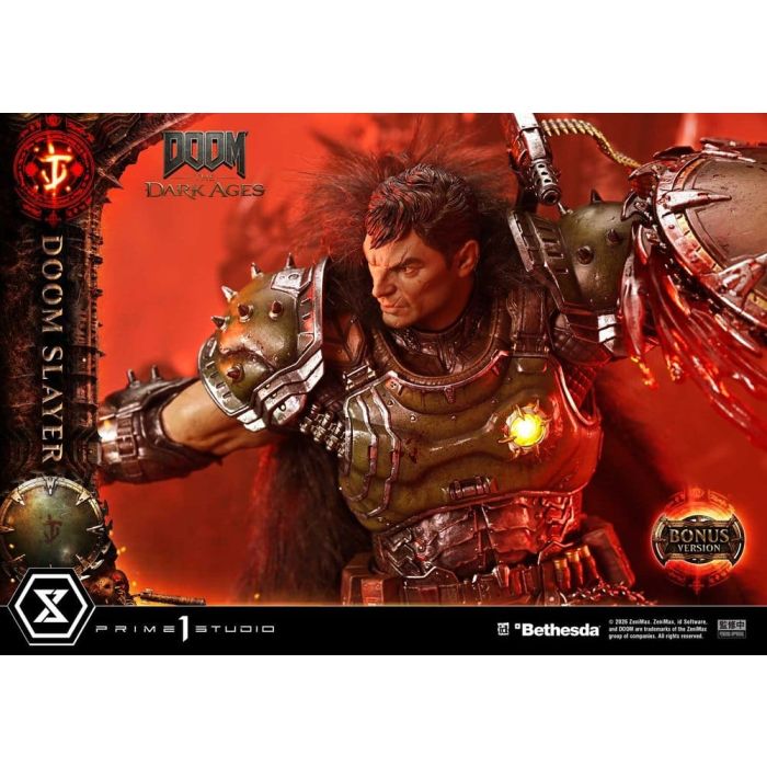DOOM: The Dark Ages Ultimate Premium Masterline Series Statue 1/4 DOOM Slayer DX Bonus Version 77 cm 