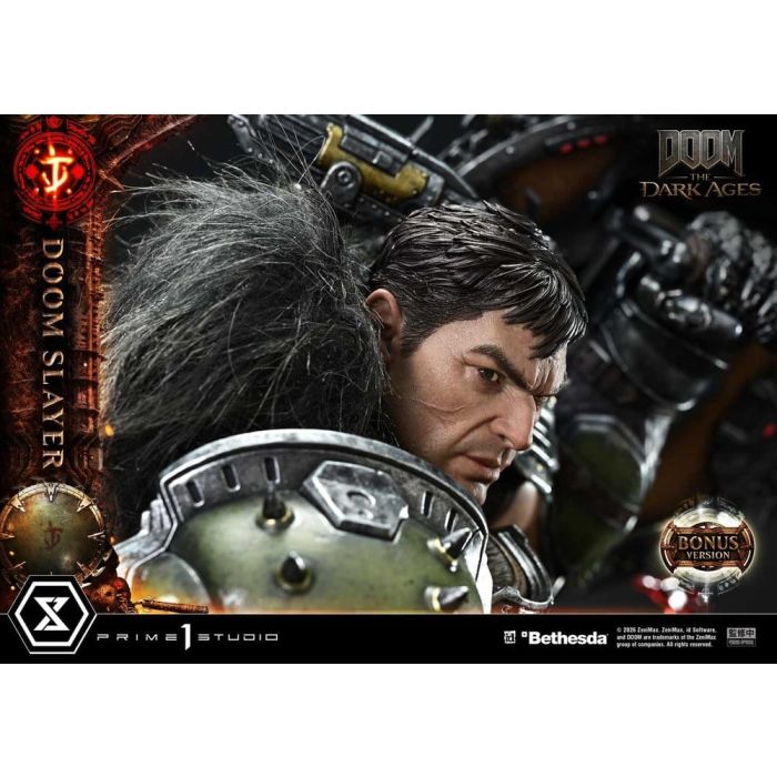 DOOM: The Dark Ages Ultimate Premium Masterline Series Statue 1/4 DOOM Slayer DX Bonus Version 77 cm 
