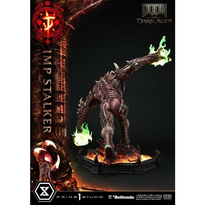 DOOM: The Dark Ages Ultimate Premium Masterline Series Statue 1/4 Imp Stalker Bonus Version 77 cm           