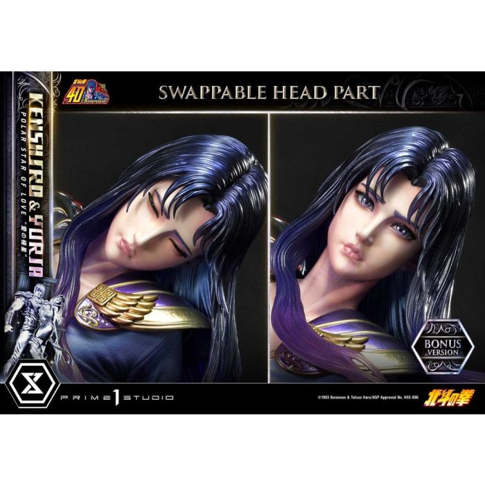 Fist of the North Star Ultimate Premium Masterline Series Statue Polar Star of Love Kenshiro & Yuria Bonus Version 71 cm