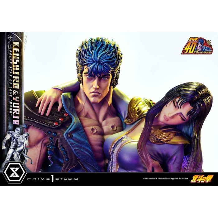 Fist of the North Star Ultimate Premium Masterline Series Statue Polar Star of Love Kenshiro & Yuria Bonus Version 71 cm