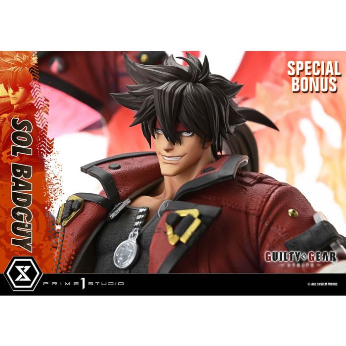 Guilty Gear Strive Ultimate Premium Masterline Series Statue 1/4 Sol Badguy Bonus Version 82 cm           