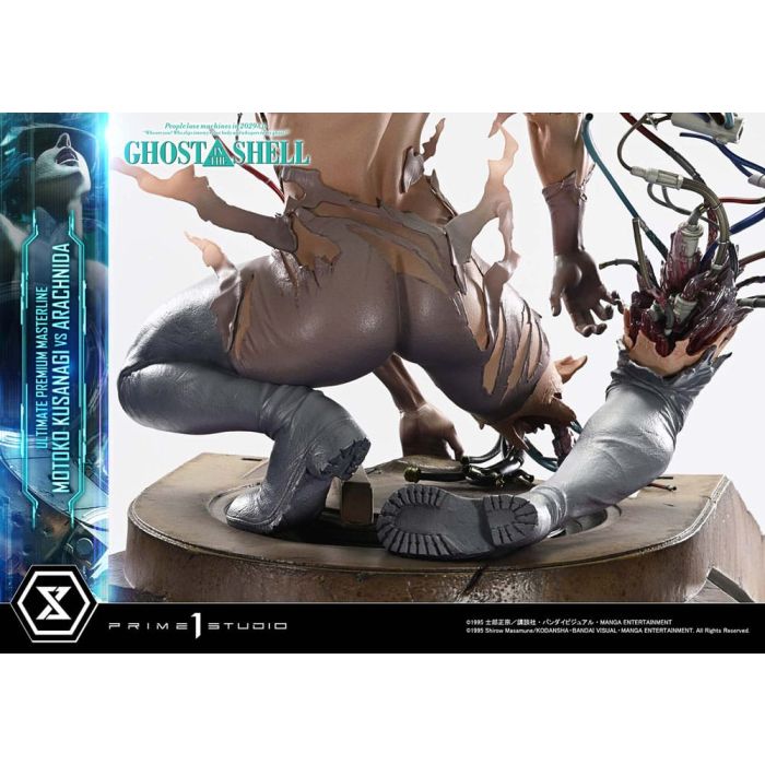 Ghost in the Shell Ultimate Premium Masterline Series Statue 1/4 Motoko Kusanagi vs Arachnida 68 cm