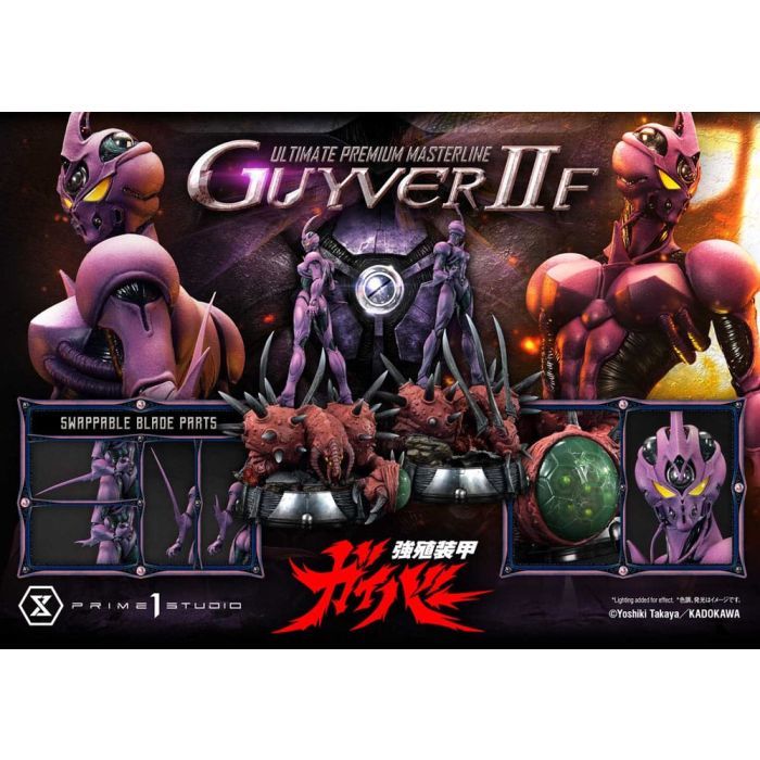 Guyver The Bioboosted Armor Ultimate Premium Masterline Statue Guyver II F(Female) 88 cm