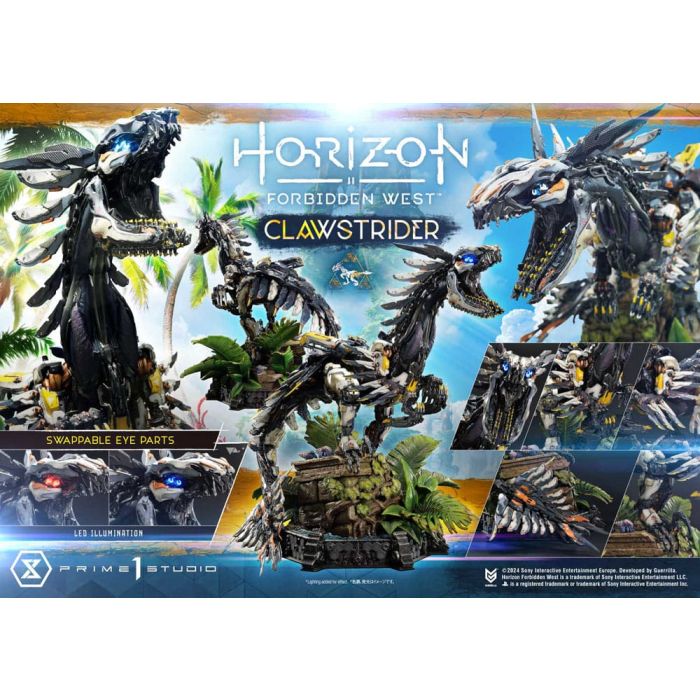 Horizon Forbidden West Ultimate Premium Masterline Series Statue 1/4 Clawstrider 68 cm