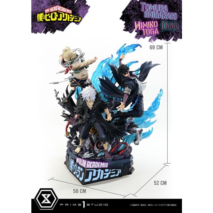 My Hero Academia Statue Ultimate Premium Masterline Tomura Tomura Shigaraki, Dabi & Himiko Toga 69 cm