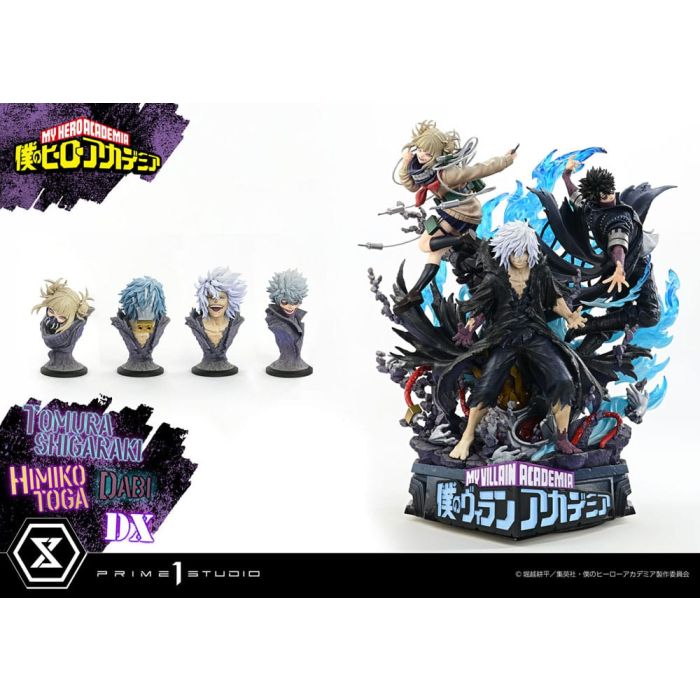 My Hero Academia Statue Ultimate Premium Masterline Tomura Tomura Shigaraki, Dabi & Himiko Toga Deluxe Bonus Version 69 cm