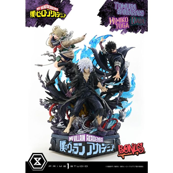 My Hero Academia Statue Ultimate Premium Masterline Tomura Tomura Shigaraki, Dabi & Himiko Toga Deluxe Bonus Version 69 cm