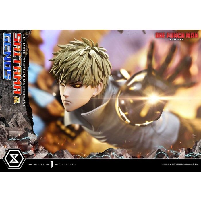One-Punch Man Ultimate Premium Masterline Series Statue 1/4 Saitama & Genos 73 cm 