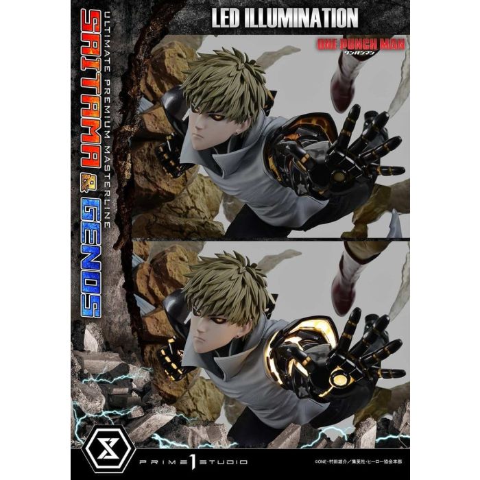One-Punch Man Ultimate Premium Masterline Series Statue 1/4 Saitama & Genos 73 cm 