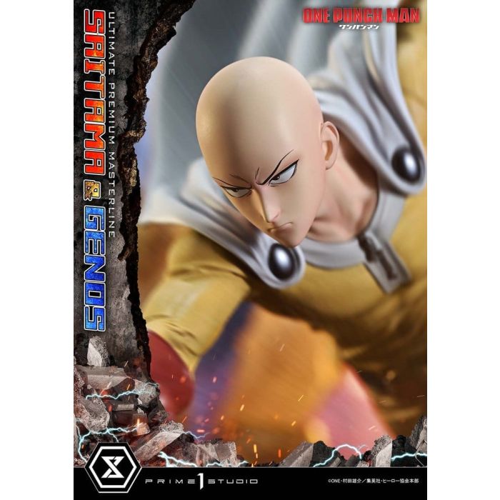 One-Punch Man Ultimate Premium Masterline Series Statue 1/4 Saitama & Genos 73 cm 