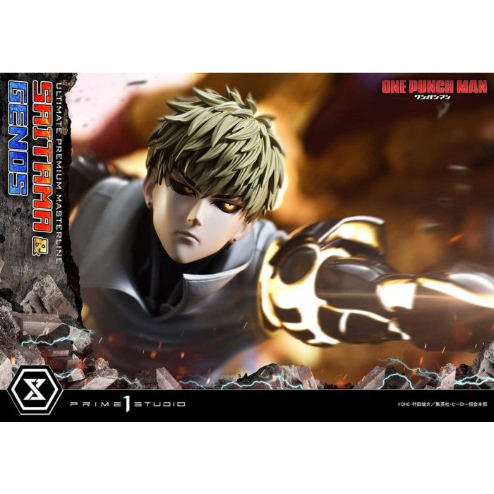 One-Punch Man Ultimate Premium Masterline Series Statue 1/4 Saitama & Genos 73 cm 