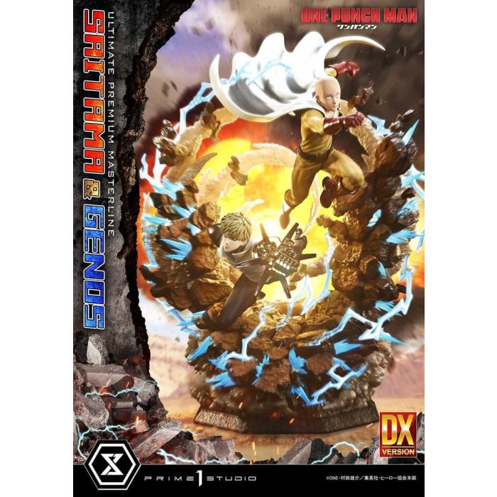 One-Punch Man Ultimate Premium Masterline Series Statue 1/4 Saitama & Genos Deluxe Version 73 cm 