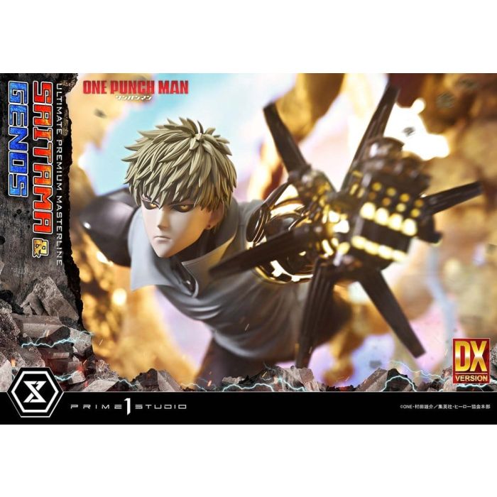 One-Punch Man Ultimate Premium Masterline Series Statue 1/4 Saitama & Genos Deluxe Version 73 cm 