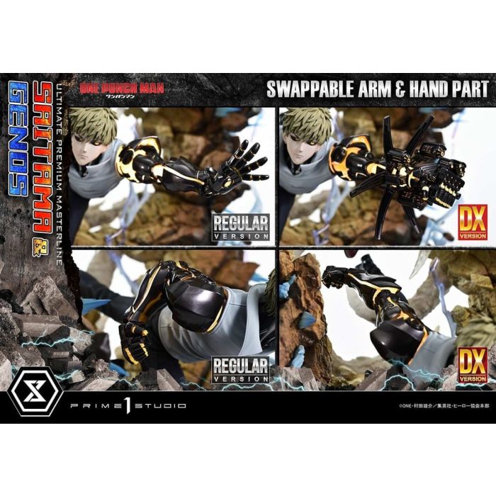 One-Punch Man Ultimate Premium Masterline Series Statue 1/4 Saitama & Genos Deluxe Version 73 cm 