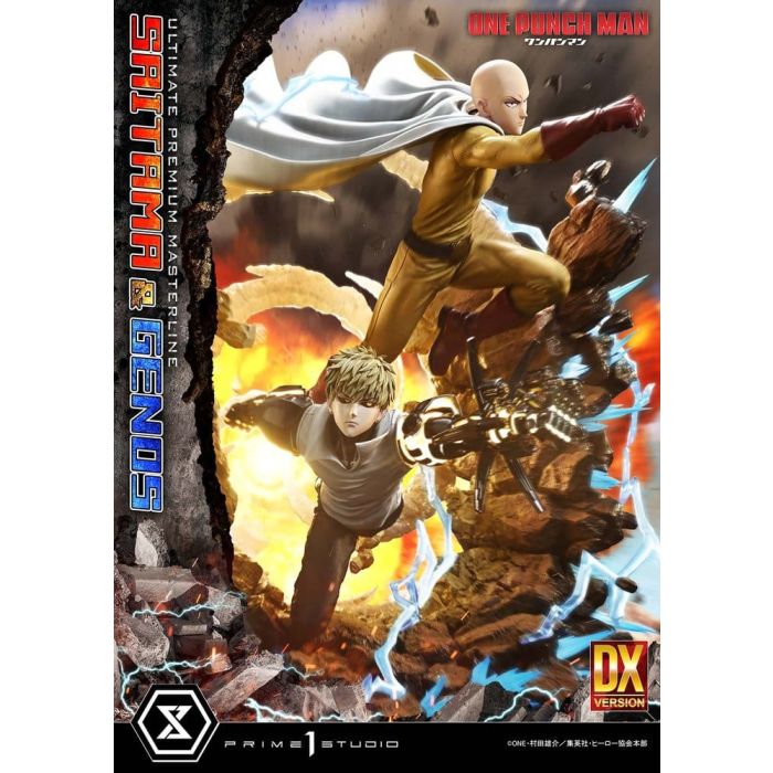One-Punch Man Ultimate Premium Masterline Series Statue 1/4 Saitama & Genos Deluxe Version 73 cm 