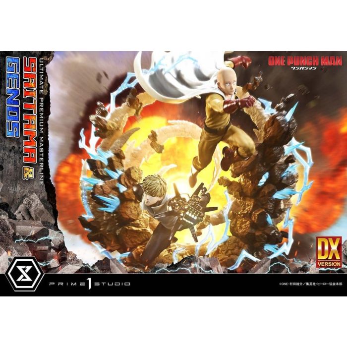 One-Punch Man Ultimate Premium Masterline Series Statue 1/4 Saitama & Genos Deluxe Version 73 cm 