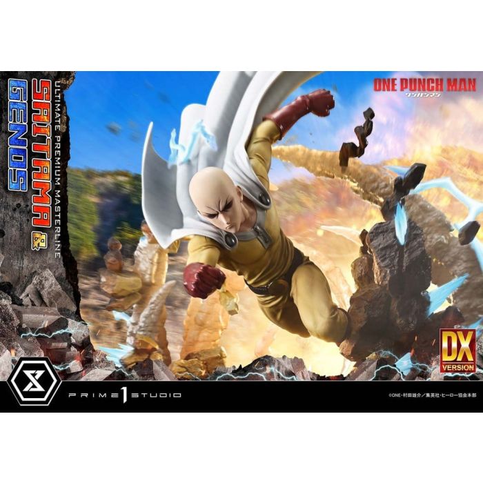 One-Punch Man Ultimate Premium Masterline Series Statue 1/4 Saitama & Genos Deluxe Version 73 cm 