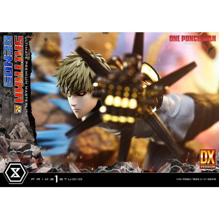 One-Punch Man Ultimate Premium Masterline Series Statue 1/4 Saitama & Genos Deluxe Version 73 cm 