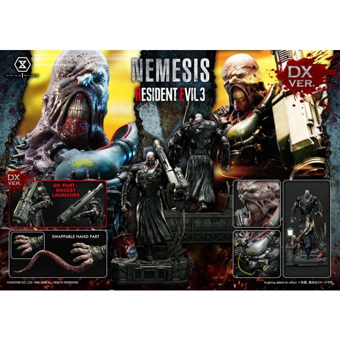 Resident Evil 3 Statue 1/4 Nemesis Deluxe Version 92 cm