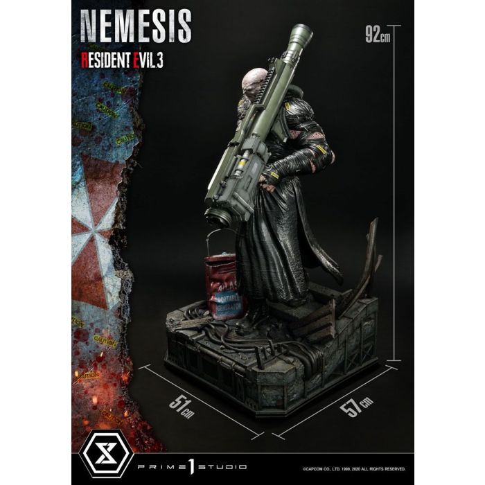 Resident Evil 3 Statue 1/4 Nemesis Deluxe Version 92 cm