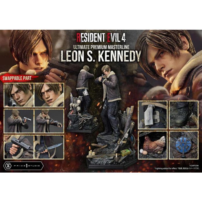 Resident Evil 4 Ultimate Premium Masterline Series Statue 1/4 Leon S. Kennedy 64 cm           