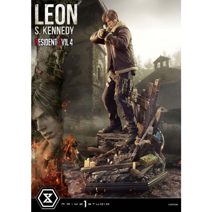 Resident Evil 4 Ultimate Premium Masterline Series Statue 1/4 Leon S. Kennedy 64 cm           