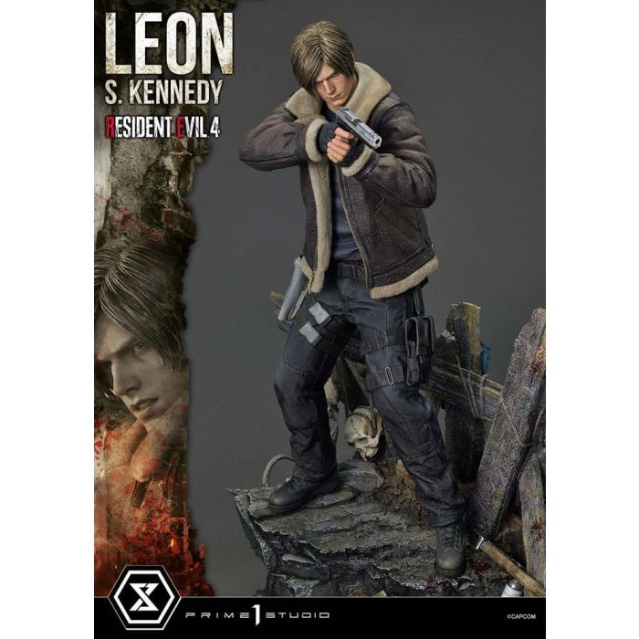 Resident Evil 4 Ultimate Premium Masterline Series Statue 1/4 Leon S. Kennedy 64 cm           