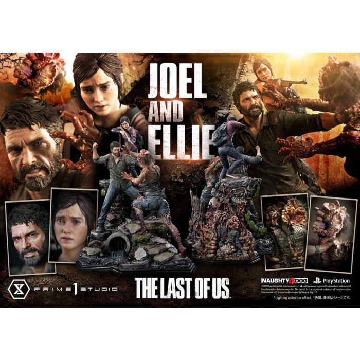 The Last of Us Part I Ultimate Premium Masterline Series Statue Joel & Ellie Deluxe Version (The Last of Us Part I) 73 cm