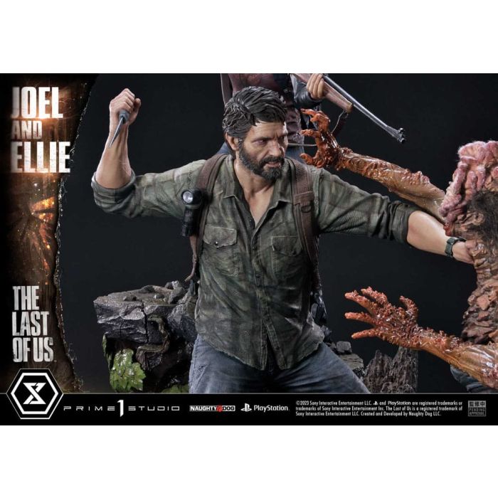 The Last of Us Part I Ultimate Premium Masterline Series Statue Joel & Ellie Deluxe Version (The Last of Us Part I) 73 cm