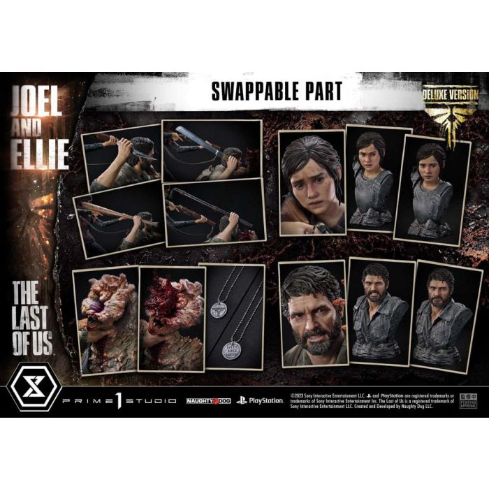 The Last of Us Part I Ultimate Premium Masterline Series Statue Joel & Ellie Deluxe Version (The Last of Us Part I) 73 cm
