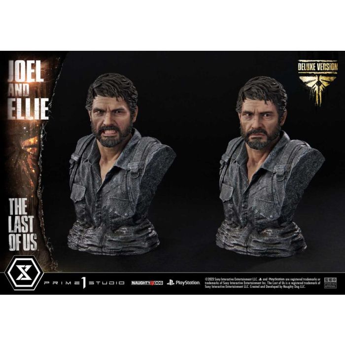 The Last of Us Part I Ultimate Premium Masterline Series Statue Joel & Ellie Deluxe Version (The Last of Us Part I) 73 cm