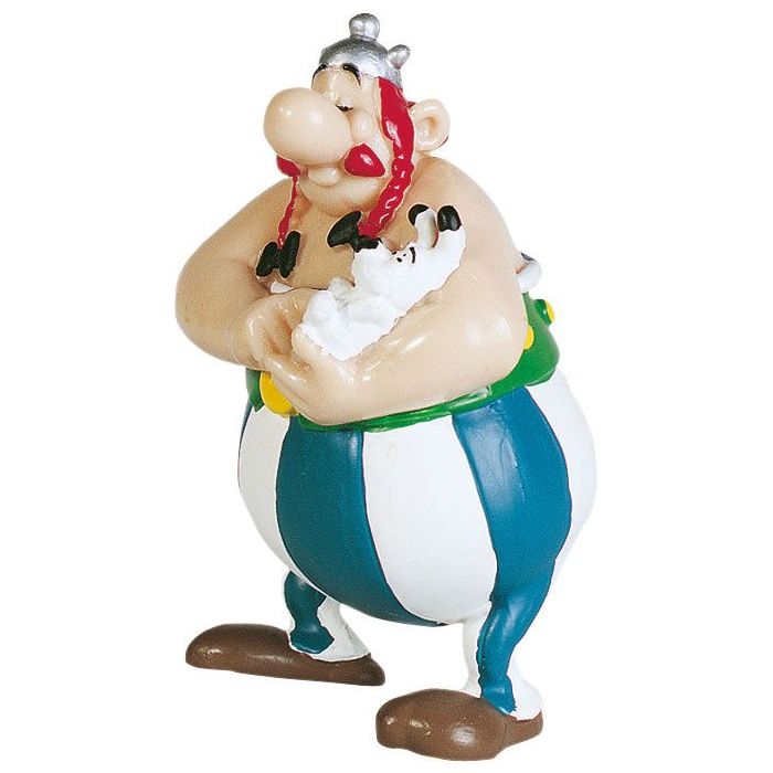 Asterix Figure Obelix with Dogmatix 8 cm