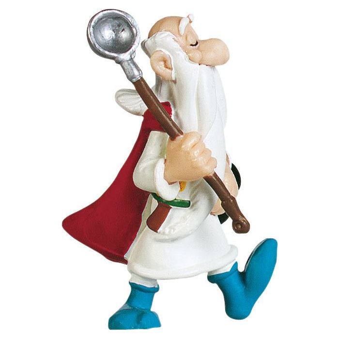 Asterix Figure Getafix with the pot 8 cm