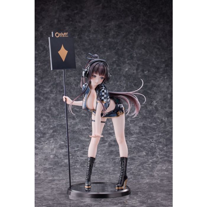 Original Character PVC Statue 1/4 Racing Girl Kurumizawa 43 cm
