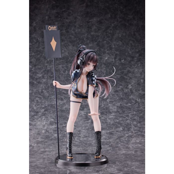 Original Character PVC Statue 1/4 Racing Girl Kurumizawa 43 cm