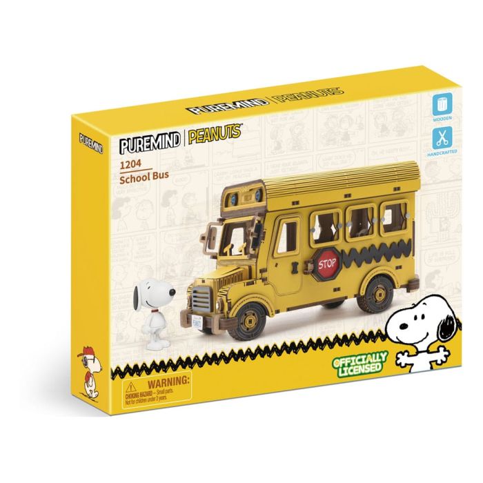 Peanuts Puremind Construction School Bus
