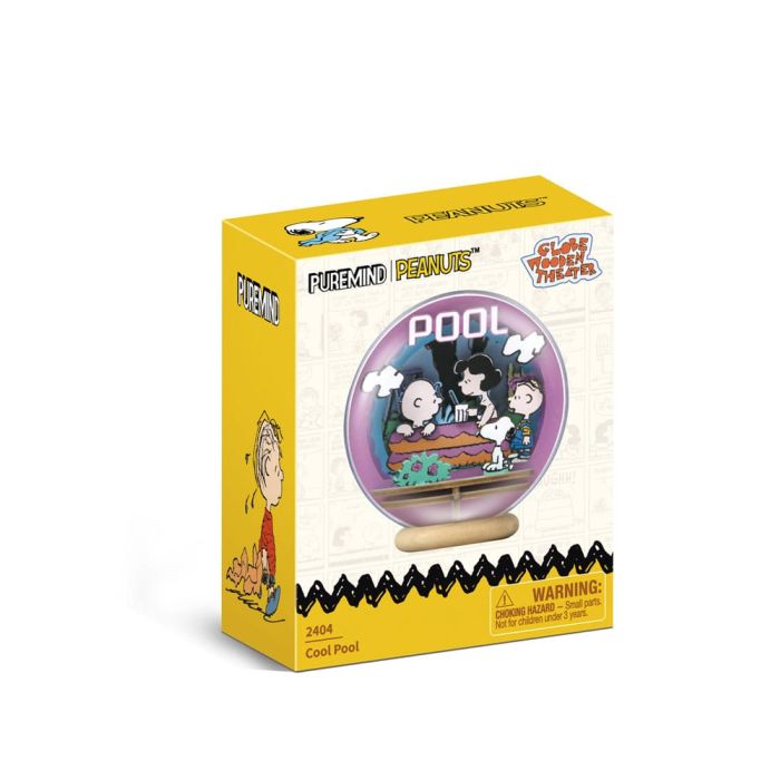 Peanuts Puremind Model Kit Wooden Theater Globe Cool Pool